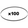 Milwaukee 35-3/8" Bandsaw Blades Extreme Thin Metal Compact 12/14 TPI (100 Pack) 48-39-0663