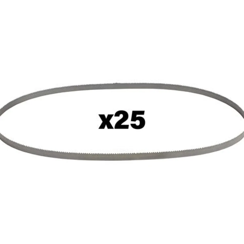 Milwaukee 44-7/8" Bandsaw Blades Extreme Thick Metal Deep Cut 8/10 TPI (25 Pack) 48-39-0605