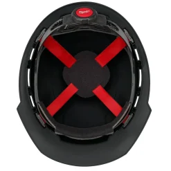 Milwaukee Black Front Brim Vented Type 1 Class C Hard Hat w/ 4pt Ratcheting Suspension 48-73-1210
