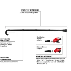 Milwaukee Blower Gutter Attachment 49-16-2790