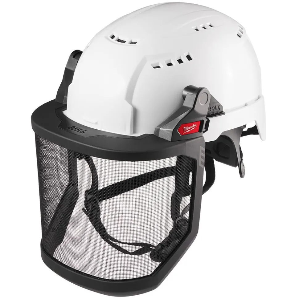 Milwaukee BOLT Full Face Shield - Metal Mesh (No Brim) 48-73-1431