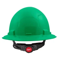 Milwaukee BOLT Hard Hat Unvented, Class E Full Brim 6pt Suspension - Green 48-73-1127