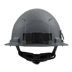 Milwaukee BOLT Hard Hat Vented, Class C Full Brim 6pt Suspension - Grey 48-73-1235