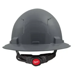Milwaukee BOLT Hard Hat Vented, Class C Full Brim 6pt Suspension - Grey 48-73-1235
