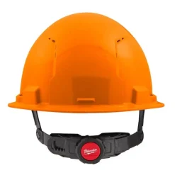 Milwaukee BOLT Hard Hat Vented, Class C Front Brim 6pt Suspension - Orange 48-73-1232