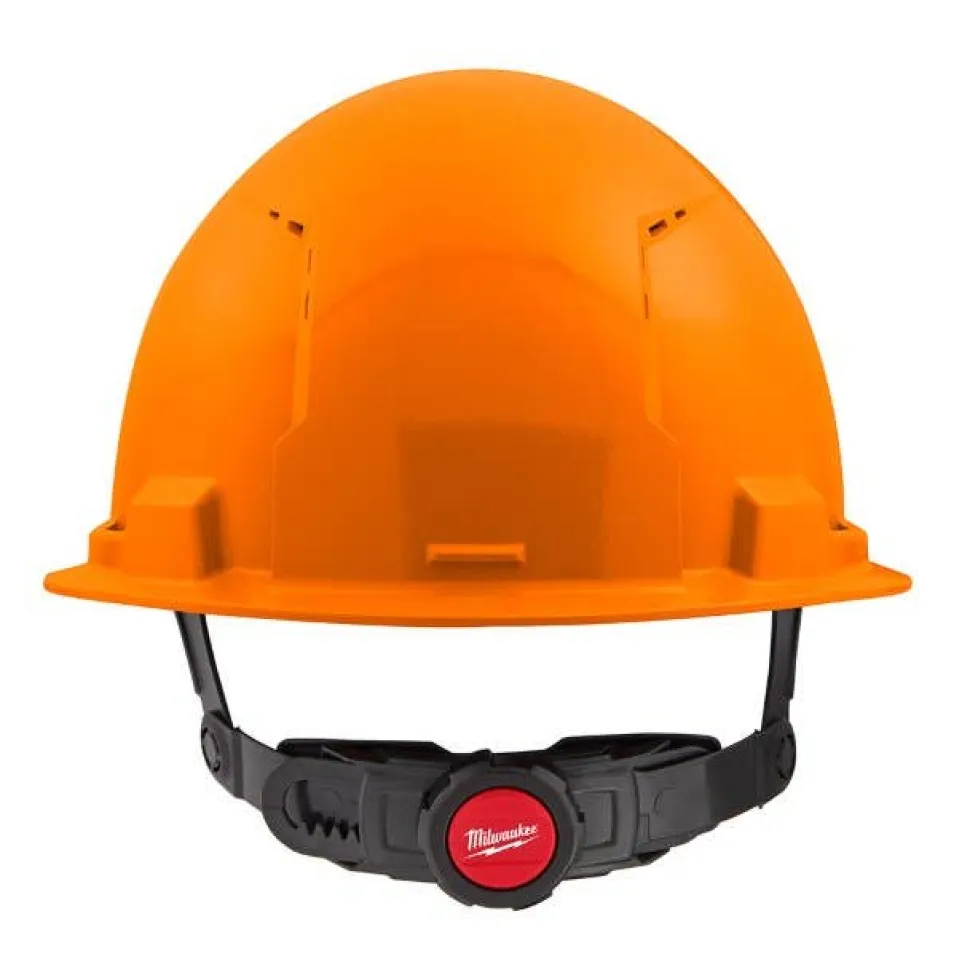 Milwaukee BOLT Hard Hat Vented, Class C Front Brim 6pt Suspension - Orange 48-73-1232