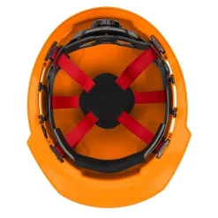 Milwaukee BOLT Hard Hat Vented, Class C Front Brim 6pt Suspension - Orange 48-73-1232