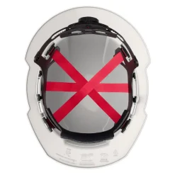 Milwaukee BOLT Hard Hat Vented, Class C Full Brim 6pt Suspension - White 48-73-1221