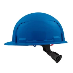 Milwaukee BOLT Hard Hat Vented, Class C Front Brim 6pt Suspension - Blue 48-73-1224