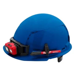 Milwaukee BOLT Hard Hat Vented, Class C Front Brim 6pt Suspension - Blue 48-73-1224
