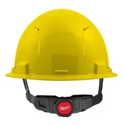 Milwaukee BOLT Hard Hat Vented, Class C Front Brim 6pt Suspension - Yellow 48-73-1222