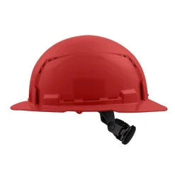 Milwaukee BOLT Hard Hat Vented, Class C Full Brim 6pt Suspension - Red 48-73-1229