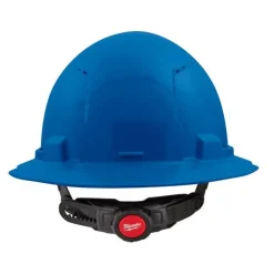 Milwaukee BOLT Hard Hat Vented, Class C Full Brim 6pt Suspension - Blue 48-73-1225