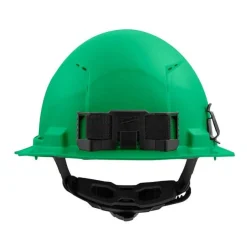 Milwaukee BOLT Hard Hat Vented, Class C Full Brim 6pt Suspension - Green 48-73-1227