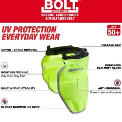 Milwaukee BOLT Moisture-Wicking Sunshade 48-73-1070