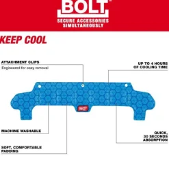 Milwaukee BOLT Safety Helmet Cooling Sweat Band 48-73-4543