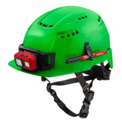 Milwaukee BOLT Type 2, Class C Vented Front Brim Safety Helmet - Grey 48-73-1334