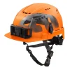 Milwaukee BOLT Type 2, Class C Vented Front Brim Safety Helmet w/ IMPACT ARMOR Liner - Orange 48-73-1376