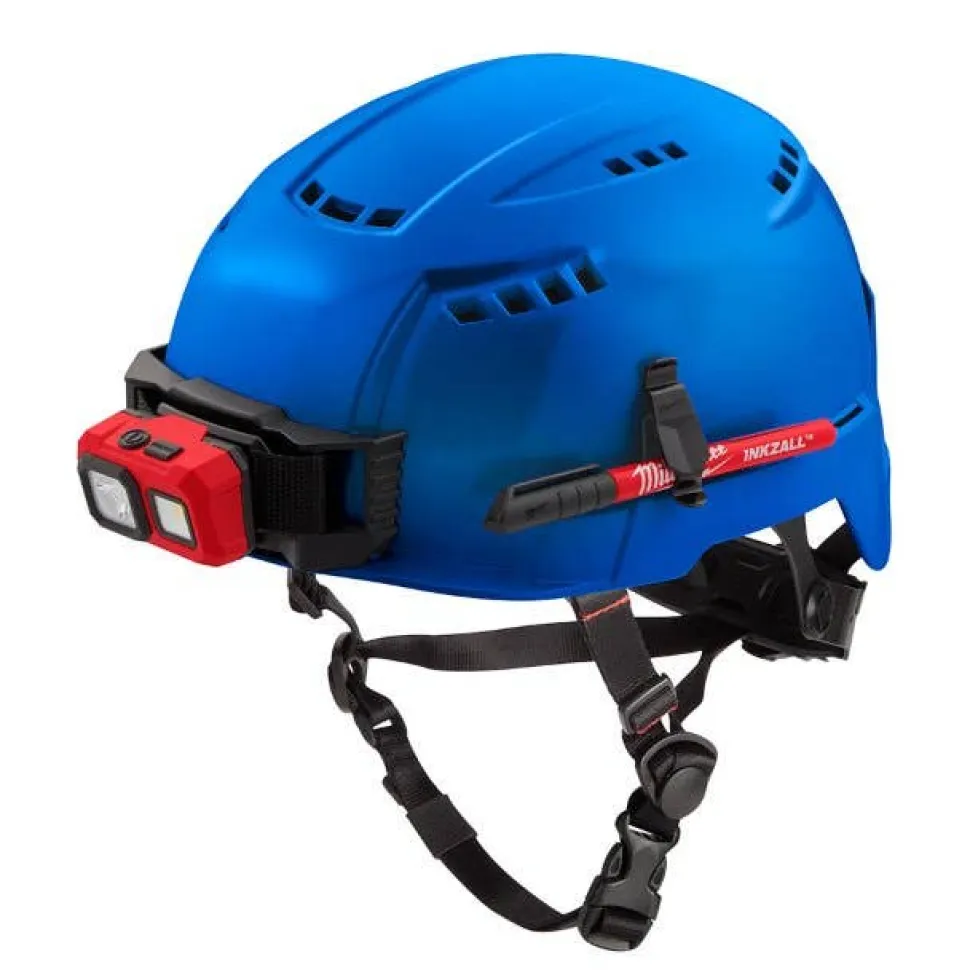 Milwaukee BOLT Type 2, Class C Vented Safety Helmet - Blue 48-73-1304