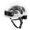 Milwaukee BOLT Type 2, Class E Unvented Front Brim Safety Helmet w/ IMPACT ARMOR Liner - White 48-73-1365