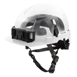Milwaukee BOLT Type 2, Class E Unvented Front Brim Safety Helmet w/ IMPACT ARMOR Liner - White 48-73-1365