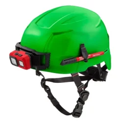 Milwaukee BOLT Type 2, Class E Unvented Safety Helmet - Green 48-73-1307