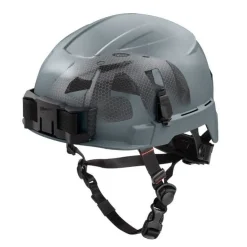 Milwaukee BOLT Type 2, Class E Unvented Safety Helmet w/ IMPACT ARMOR Liner - Grey 48-73-1379