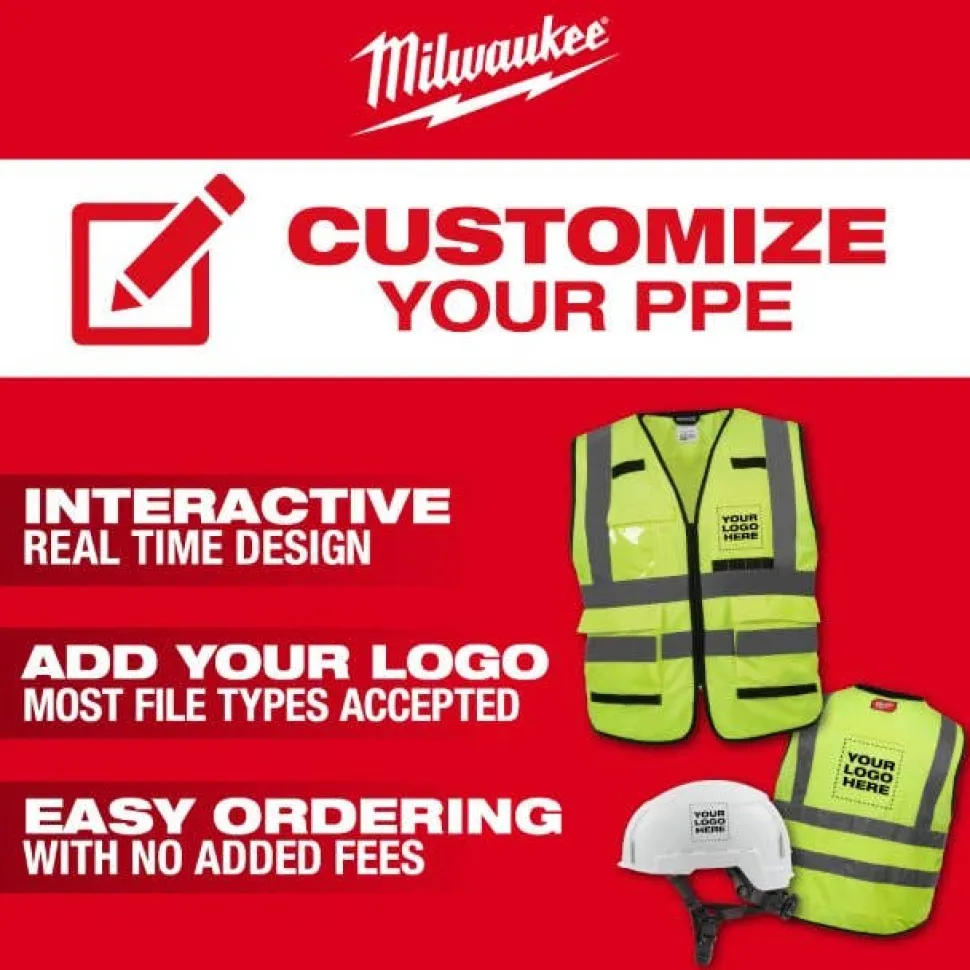 Milwaukee BOLT Type 2, Class E Unvented Safety Helmet w/ IMPACT ARMOR Liner - Green 48-73-1357