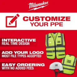 Milwaukee BOLT Type 2, Class E Unvented Safety Helmet w/ IMPACT ARMOR Liner - White 48-73-1351