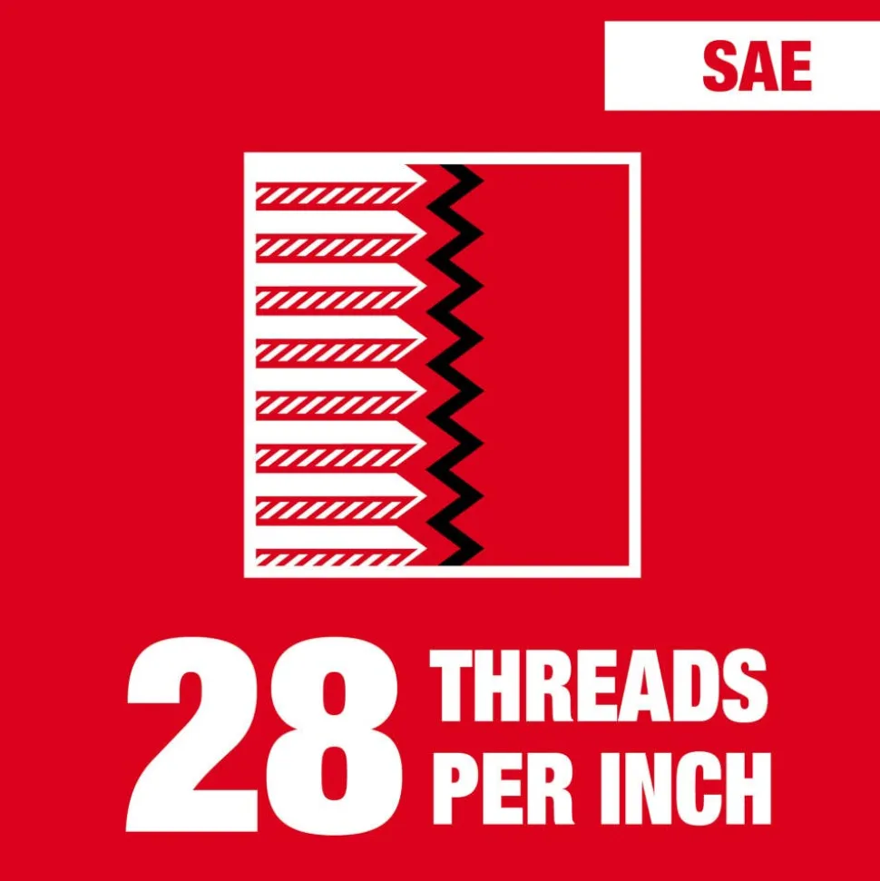 Milwaukee 1/8"-28 BSP 1-Inch Hex Threading Die 49-57-5390