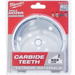 Milwaukee 4-1/2" Carbide Teeth Hole Dozer Hole Saw 49-56-0746