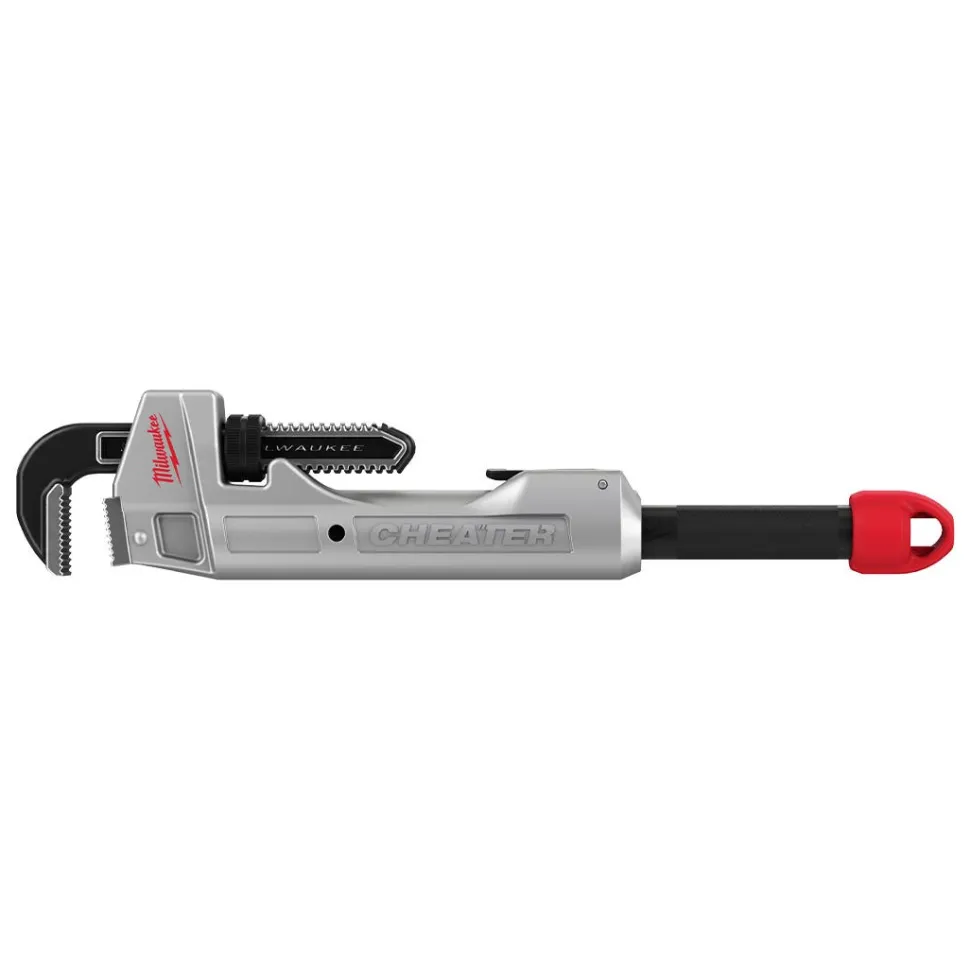 Milwaukee CHEATER Aluminum Adaptable Pipe Wrench 48-22-7318