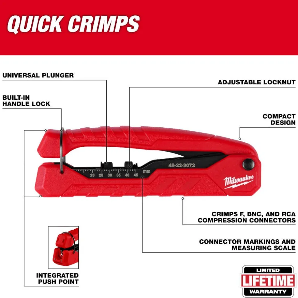 Milwaukee Coax Install Kit 48-22-8103