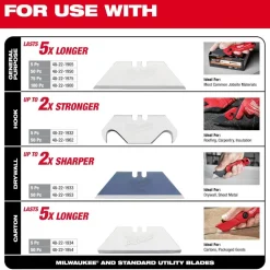 Milwaukee Compact Side Slide Utility Knife 48-22-1516
