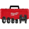 Milwaukee 1/2" - 1-1/4" CTS-V Pivoting Press Ring Kit for M12 FORCE LOGIC Press Tool 49-16-2490X