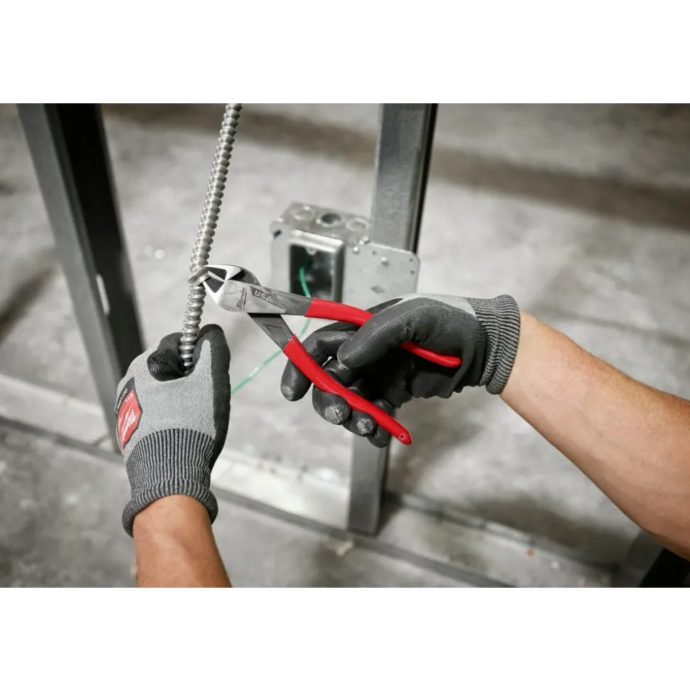 Milwaukee 6" Diagonal Dipped Grip Cutting Pliers (USA) MT506