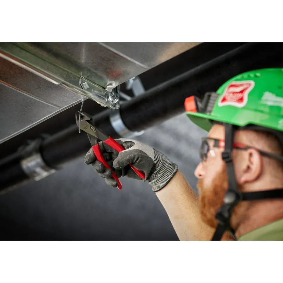 Milwaukee 6" Diagonal Dipped Grip Cutting Pliers (USA) MT506