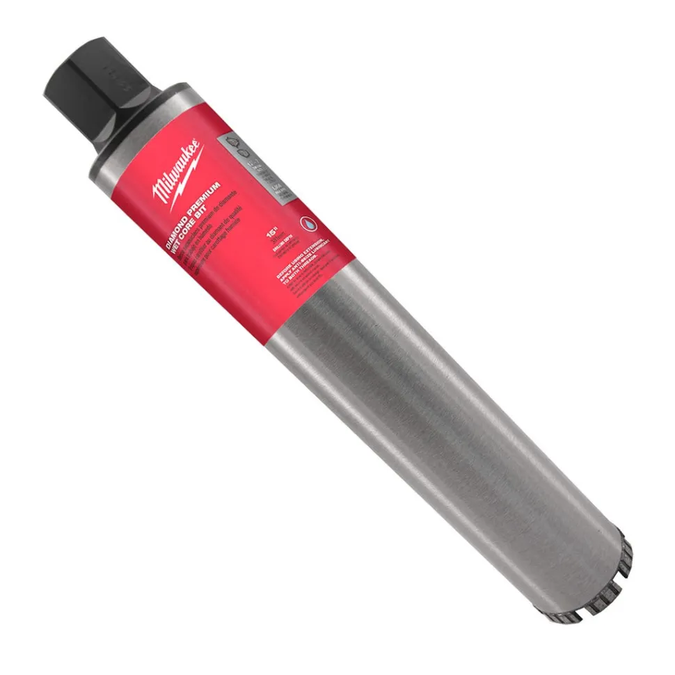 Milwaukee Diamond Premium 1" Wet Core Bit 48-17-3010