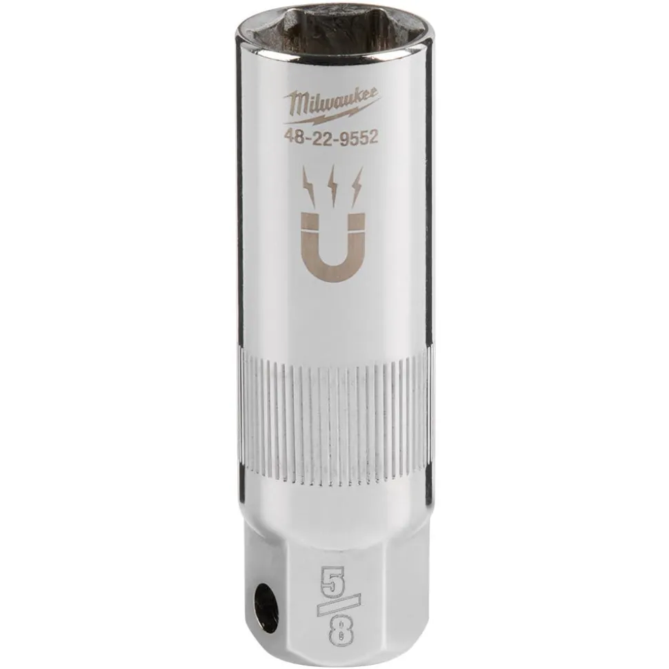 Milwaukee 3/8" Drive 5/8" Magnetic Spark Plug Socket 48-22-9552