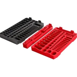 Milwaukee 1/4" & 3/8" Drive 106pc SAE & METRIC Trays for Ratchet & Socket Set PACKOUT 48-22-9486T
