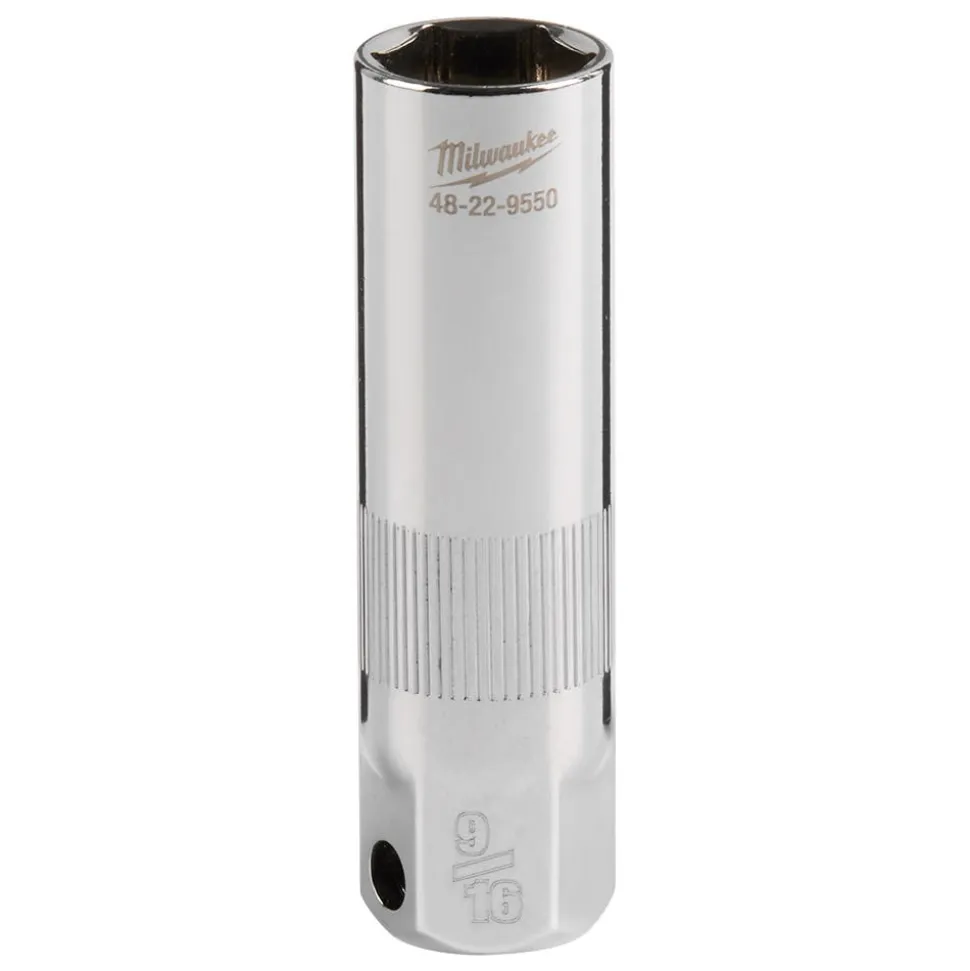 Milwaukee 3/8" Drive 9/16" Spark Plug Socket 48-22-9550