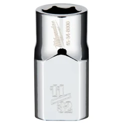 Milwaukee 3/8" Drive 11/32" Standard 6-Point Chrome Socket 45-34-8000