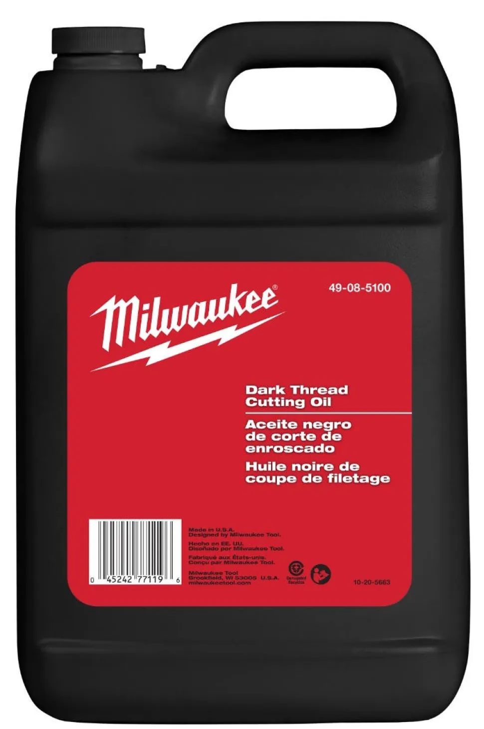 Milwaukee 1 Gallon Dark Thread Cutting Oil 49-08-5100