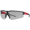 Milwaukee Gray Indoor/Outdoor Anti-Scratch Safety Glasses 48-73-2106