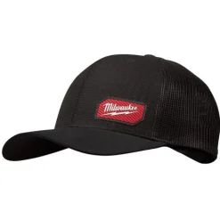 Milwaukee GRIDIRON Snapback Black Trucker Hat 505B