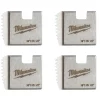 Milwaukee 1/2" High Speed NPT Portable Pipe Threading Dies (Set of 4) 48-36-1107