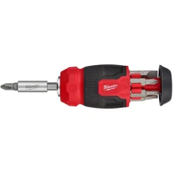 Milwaukee 8-in-1 Compact Multi-Bit Screwdriver 48-22-2910