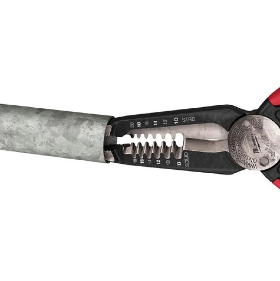 Milwaukee 7-In-1 High-Leverage Combination Pliers Wire Strippers 48-22-3078