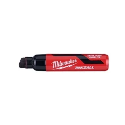 Milwaukee INKZALL Extra Large Black Chisel Tip Marker 48-22-3260