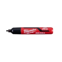 Milwaukee INKZALL Large Black Chisel Tip Marker 48-22-3255